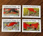 Trinidad & Tobago 1990 WWF postfris vogels ibis, Ophalen of Verzenden, Postfris