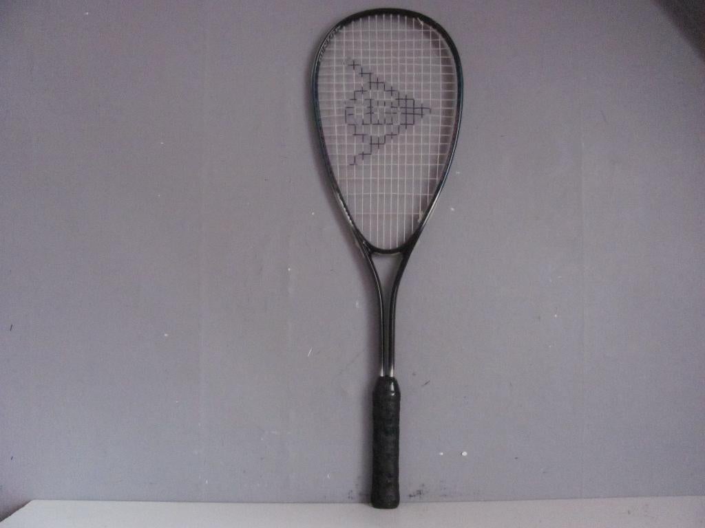 Squashracket van Dunlop the power drive, Ophalen of Verzenden, Zo goed als nieuw, Racket, Met hoes