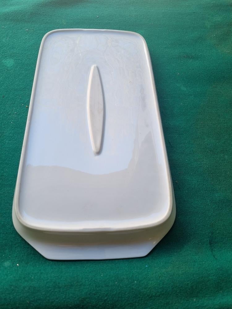 cakeschaal wit porselein, Ophalen of Verzenden