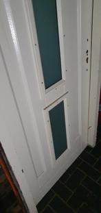 Voordeur buitendeur
Met kozijn
Hardhout

Dubbelglas melkglas, Gebruikt, Ophalen of Verzenden, Buitendeur, 200 tot 215 cm