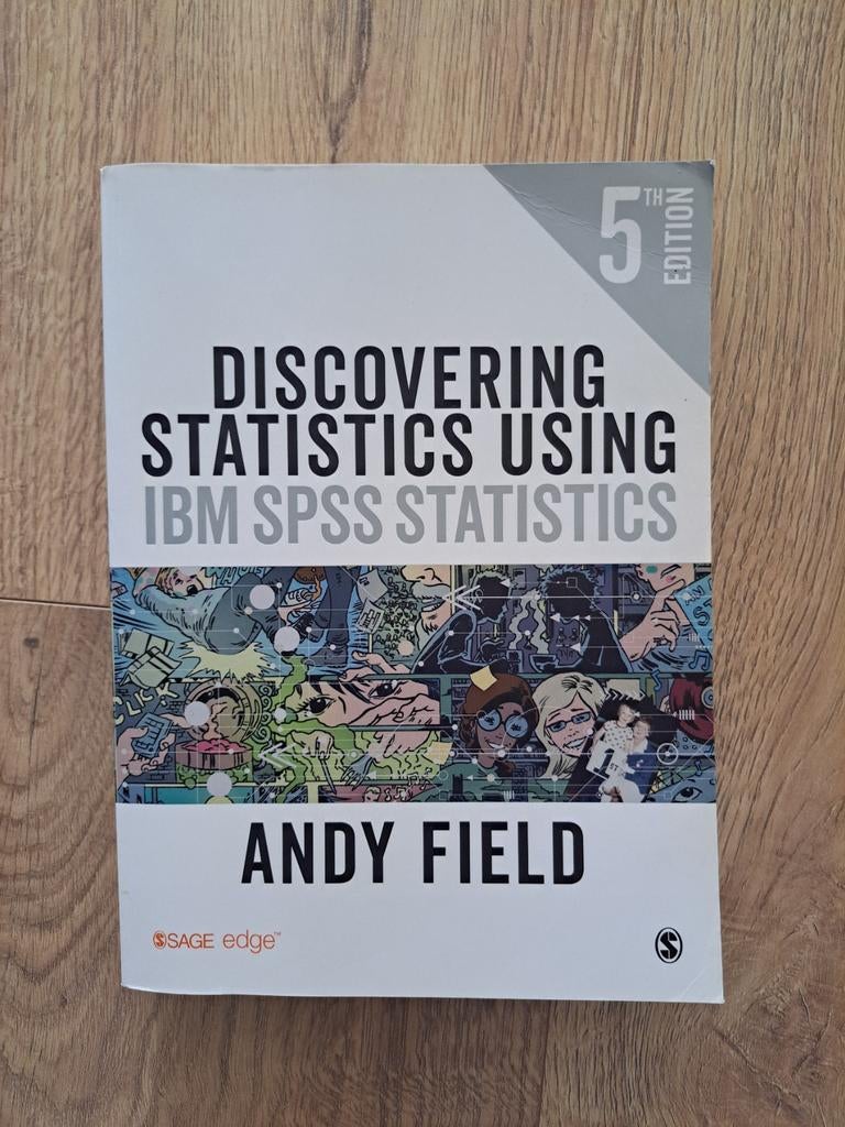 Boek: Discovering Statistics Using IBM SPSS Statistics, Boeken, Studieboeken en Cursussen, Gelezen, HBO, Beta, Ophalen of Verzenden