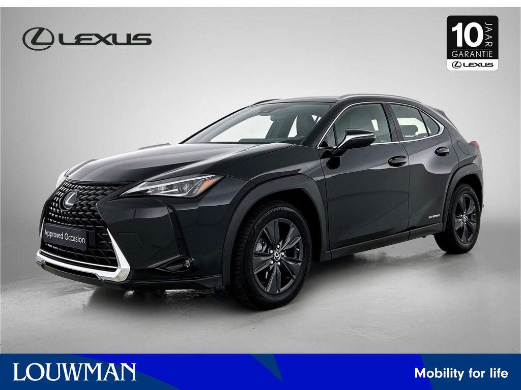 Lexus UX 250h Comfort Line | Dual Climate Control | Parkeerc, Auto's, Lexus, Stof, Gebruikt, 4 cilinders, Zwart