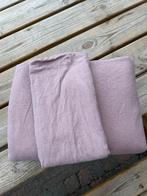 HEMA Flanellen Dekbedovertrek 140x200 cm Pastel Paars, Eenpersoons, Ophalen of Verzenden, Zo goed als nieuw, Paars