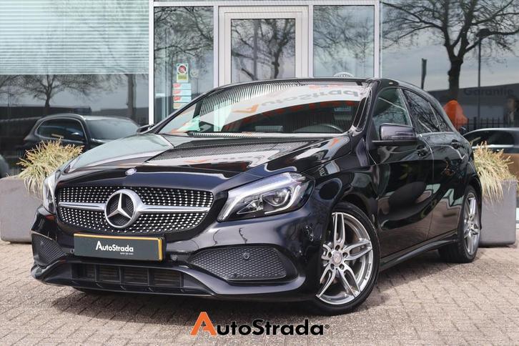 Mercedes A-Klasse A 180 AMG-Line 122pk | Cruise | Airco | Na, Auto's, Mercedes-Benz, Bedrijf, Te koop, A-Klasse, ABS, Airbags
