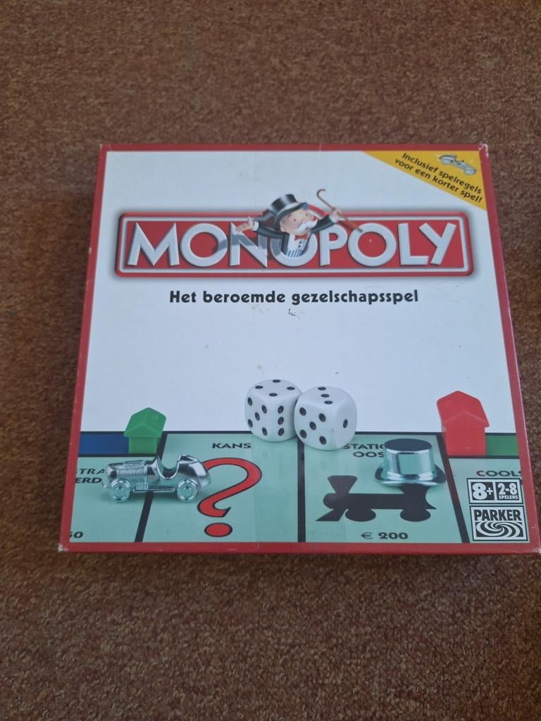 Monopoly compleet, Ophalen of Verzenden, Zo goed als nieuw