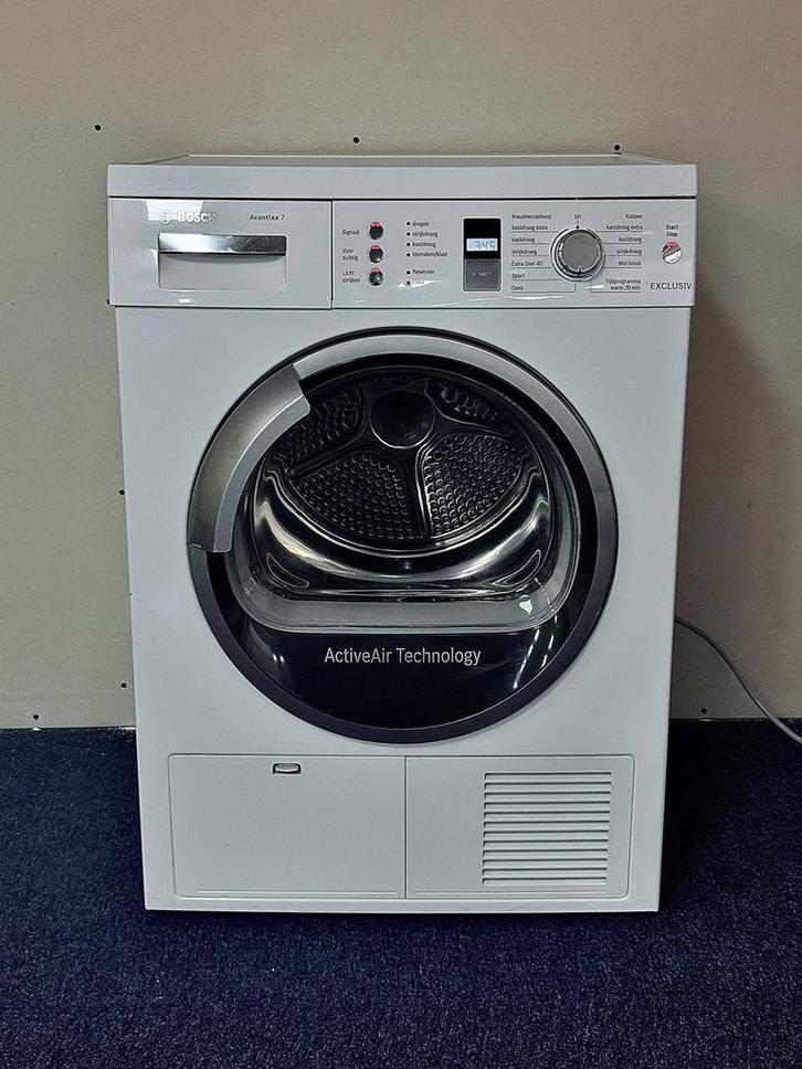 Bosch Avantixx | Warmtepompdroger | A++ | 7kg, Witgoed en Apparatuur, Wasdrogers, Zo goed als nieuw, Condens, 6 tot 8 kg, Minder dan 85 cm