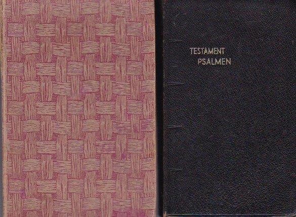 Testament en Psalmen - Leeuwarden - A. Jongbloed, Boeken, Godsdienst en Theologie, Zo goed als nieuw, Ophalen of Verzenden