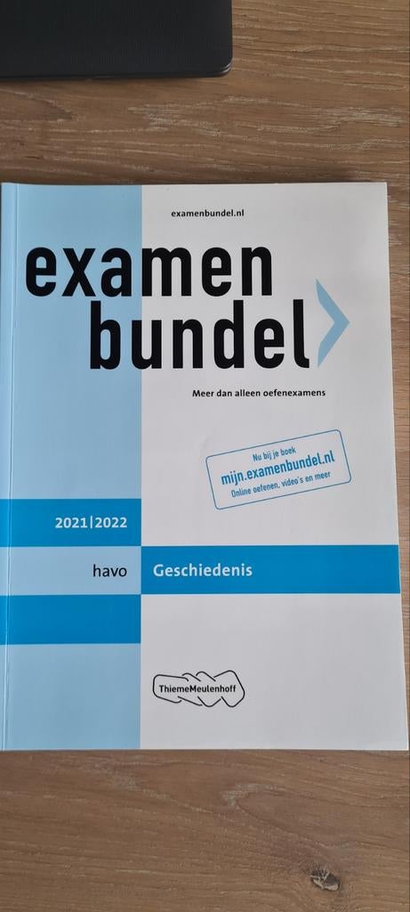 Examenbundel, Samengevat, Oefenboek Geschiedenis HAVO, Boeken, Ophalen of Verzenden