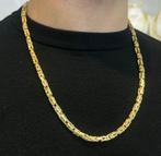 18k Gouden Massieve Koningsketting - 140 gram, Ophalen of Verzenden, Zo goed als nieuw, Goud