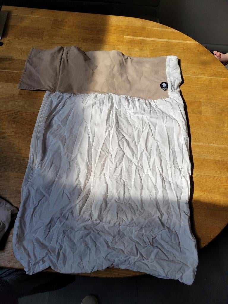 Fedde en Kees lakentje 50x90 cm, Kinderen en Baby's, Jongetje of Meisje, Ophalen of Verzenden, Zo goed als nieuw, Wit