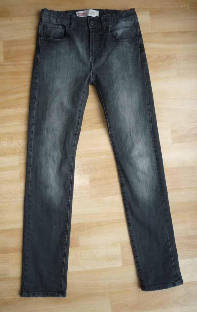 Levi's 510 grijze jeans maat 14A, Kinderen en Baby's, Kinderkleding | Maat 164, Broek, Ophalen of Verzenden, Zo goed als nieuw