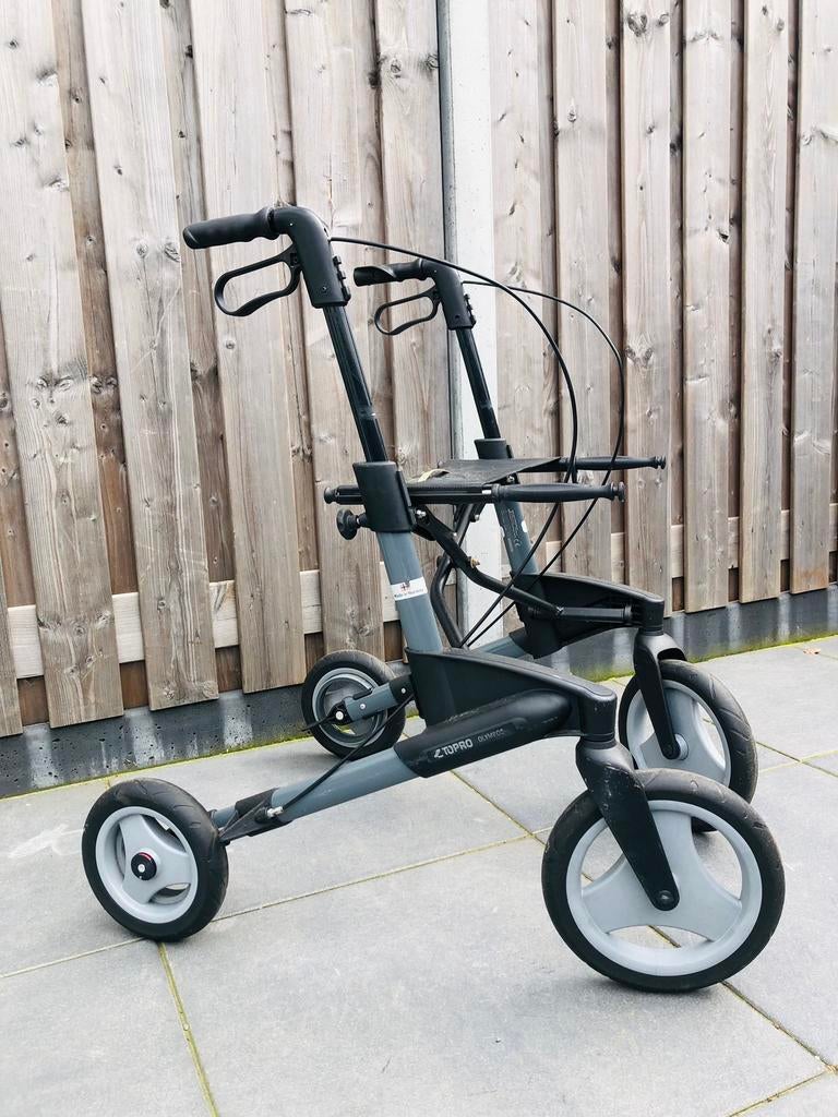Opvouwbare inklapbare lichtgewicht rollator, Diversen, Rollators, Zo goed als nieuw, Lichtgewicht, Opvouwbaar, Ophalen of Verzenden