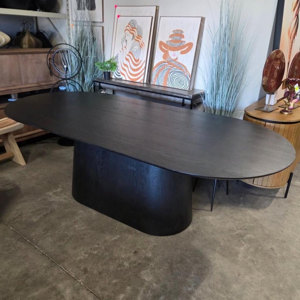Deens Ovale Eettafel Eiken Novero van Livingfurn, Ophalen