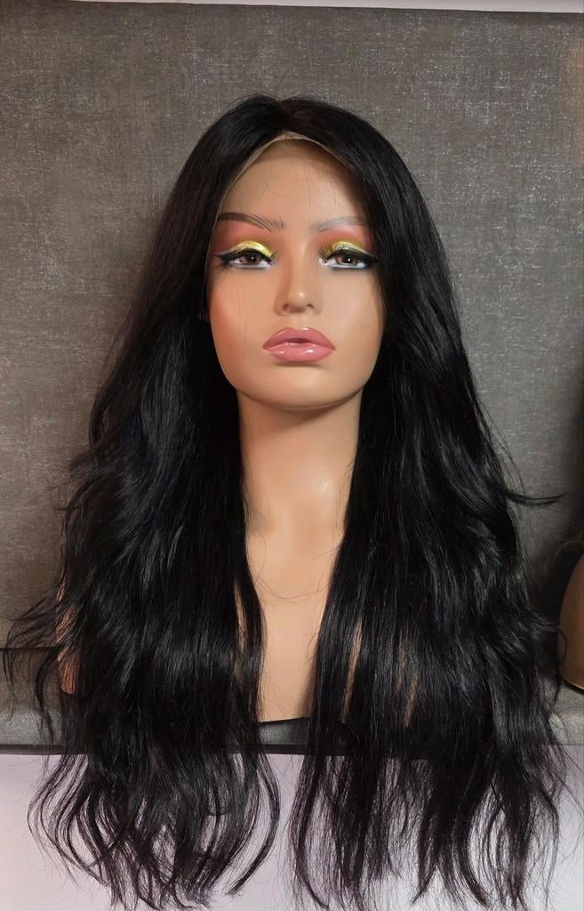 Lace wig echt haar, Sieraden, Tassen en Uiterlijk, Uiterlijk | Haarverzorging, Ophalen of Verzenden, Nieuw, Pruik of Haarverlenging