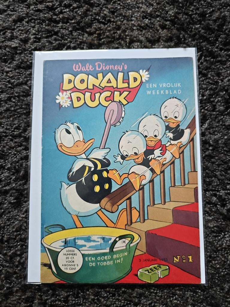Donald Duck complete jaargang 1953 zeer mooi, Complete serie of reeks, Ophalen of Verzenden, Zo goed als nieuw