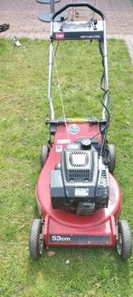 Grasmaaier  motor maaier euro 95, Ophalen, Gebruikt, Opvangbak, Benzine-grasmaaier