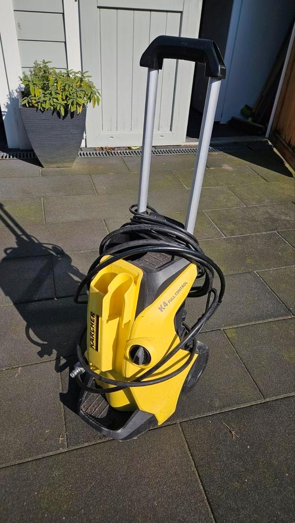 Kärcher K4 Full Control hogedrukreiniger - defect, Tuin en Terras, Hogedrukreinigers, Gebruikt, Elektrisch, Met autostop en -start