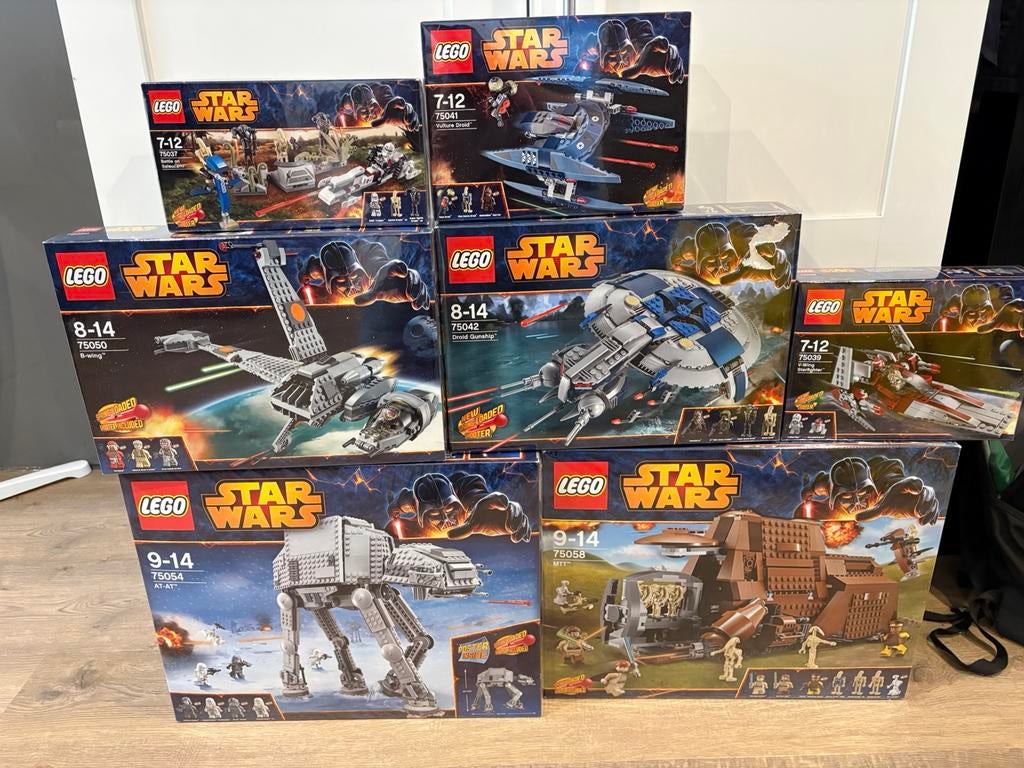 Lego partij StarWars dozen geaseled / nieuw in doos, Kinderen en Baby's, Speelgoed | Duplo en Lego, Ophalen, Star Wars, Lego, Nieuw