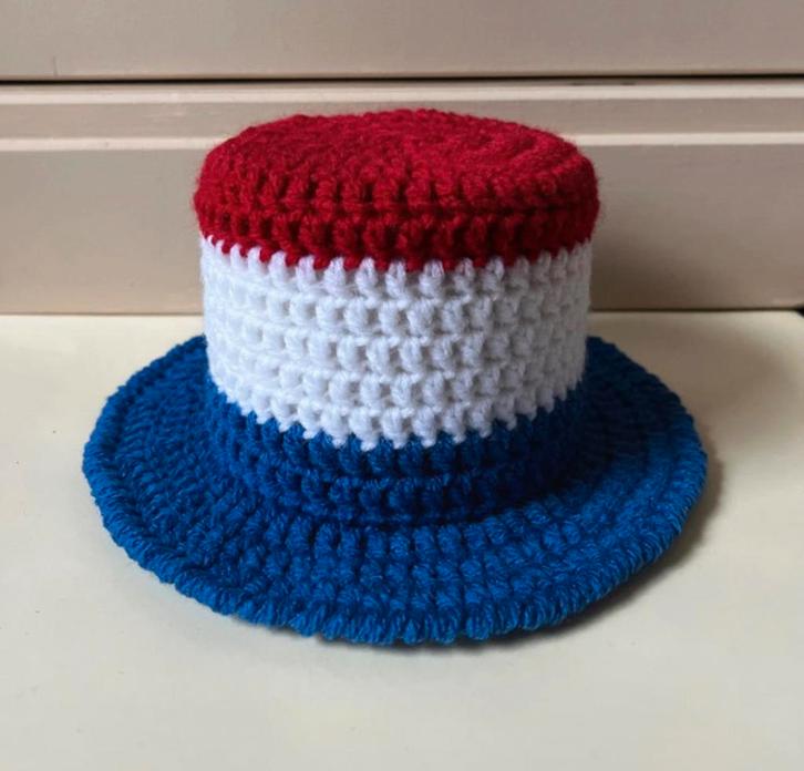 Hollands Toiletrolhoedje hoedenplankhoedje Nederlandse vlag, Caravans en Kamperen, Kampeeraccessoires, Nieuw, Ophalen of Verzenden