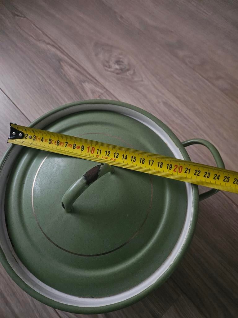 Emaile soeppan, Ophalen, Zo goed als nieuw, Pot, Bus of Blik