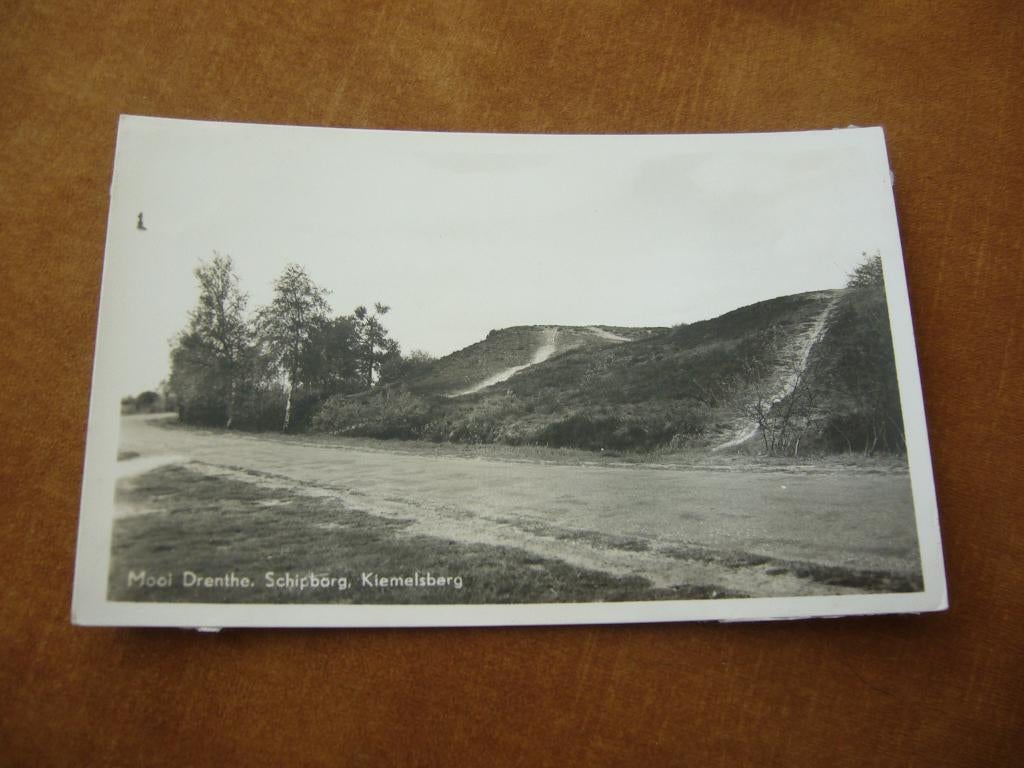 SCHIPBORG  =  MOOI DRENTHE  -  KIEMELSBERG, Ophalen of Verzenden, 1940 tot 1960, Gelopen, Drenthe