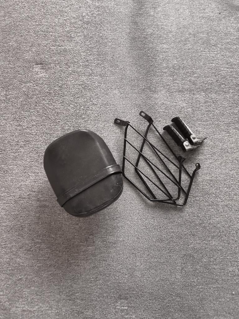 Tomos Achterzitje + Voetsteunen + Jasbeschermers, Ophalen of Verzenden, Gebruikt, Overige typen