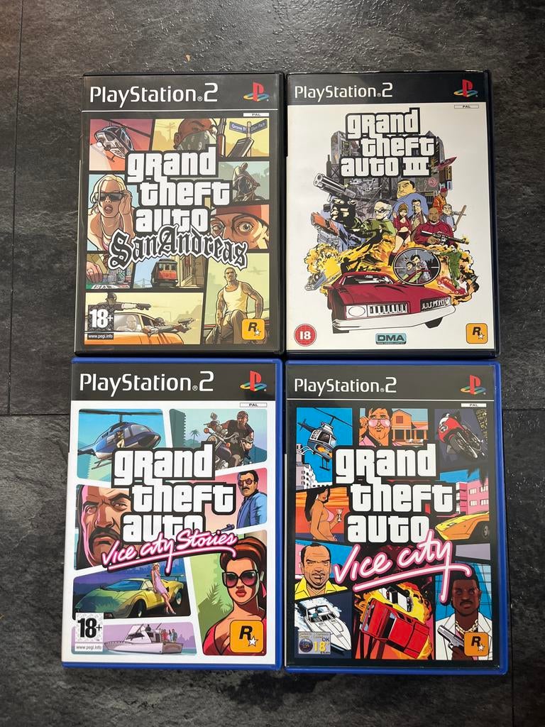 GTA reeks PlayStation 2, Avontuur en Actie, Vanaf 18 jaar, 1 speler, Ophalen of Verzenden