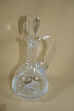 Zware geslepen kristallen karaf, Ophalen of Verzenden