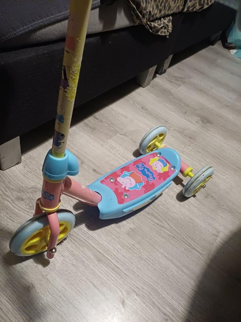 Peppa Pig step - Gebruikt maar nog goed!, Ophalen, Gebruikt, Gewone step, Peppa Pig