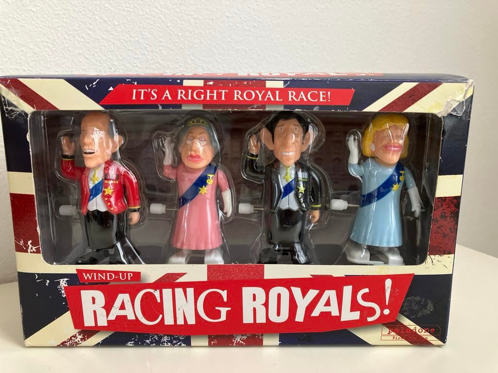 Koninklijke Opwindfiguren - Racing Royals, Verzamelen, Koninklijk Huis en Royalty, Ophalen of Verzenden, Nieuw, Buitenland, Overige typen