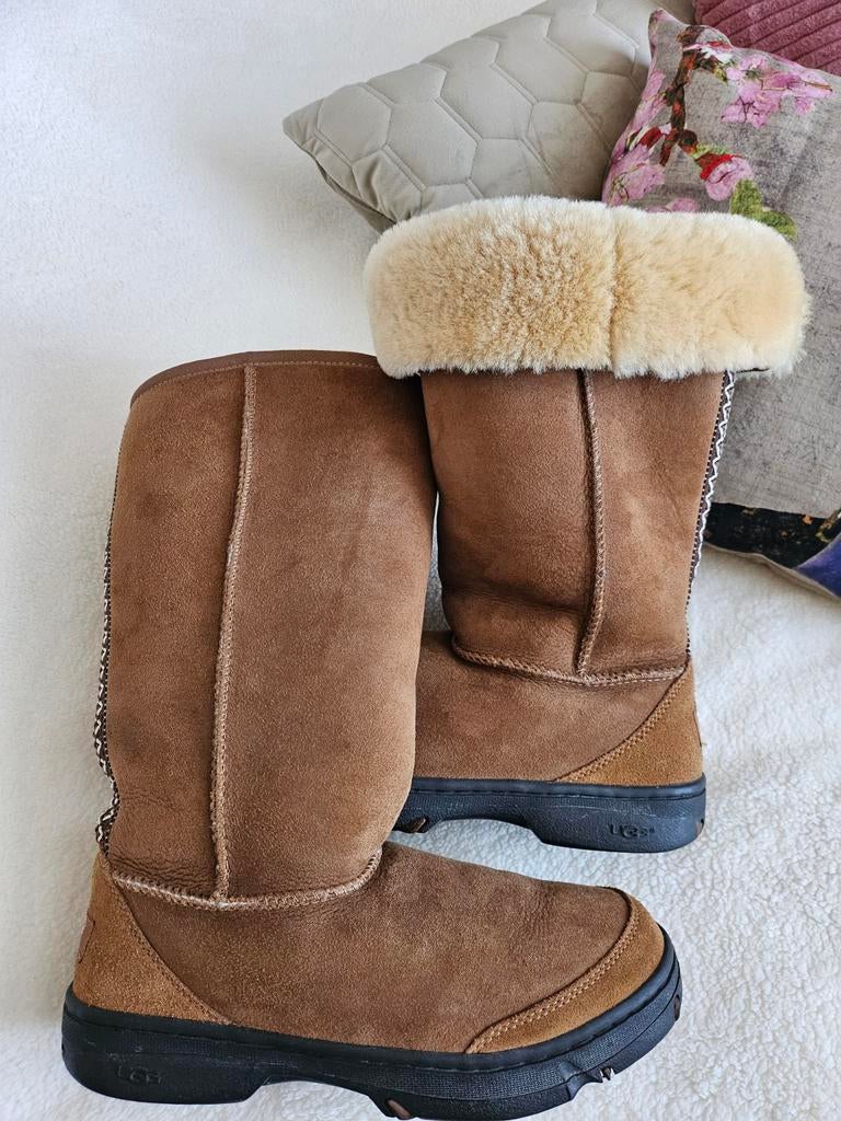 Uggs laarzen maat 41 - Bruin, UGG, Bruin, Lage of Enkellaarzen, Ophalen of Verzenden