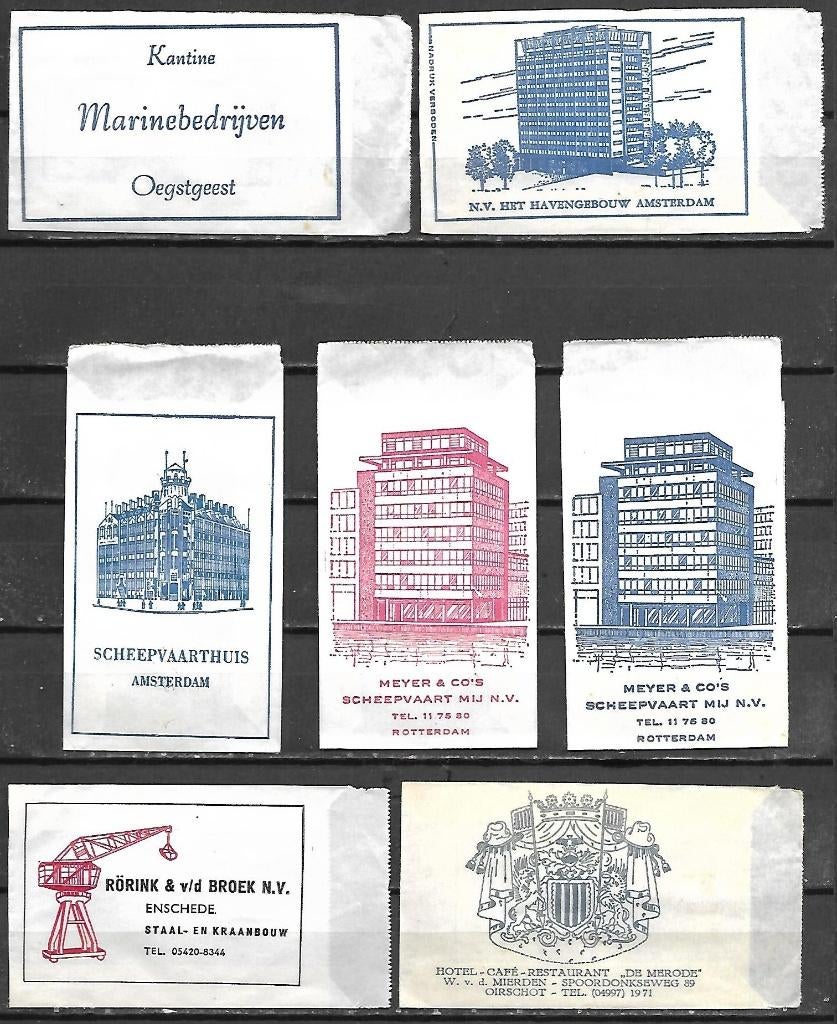 Ongebruikte zakjes zonder vouw, Ophalen of Verzenden, Nederland