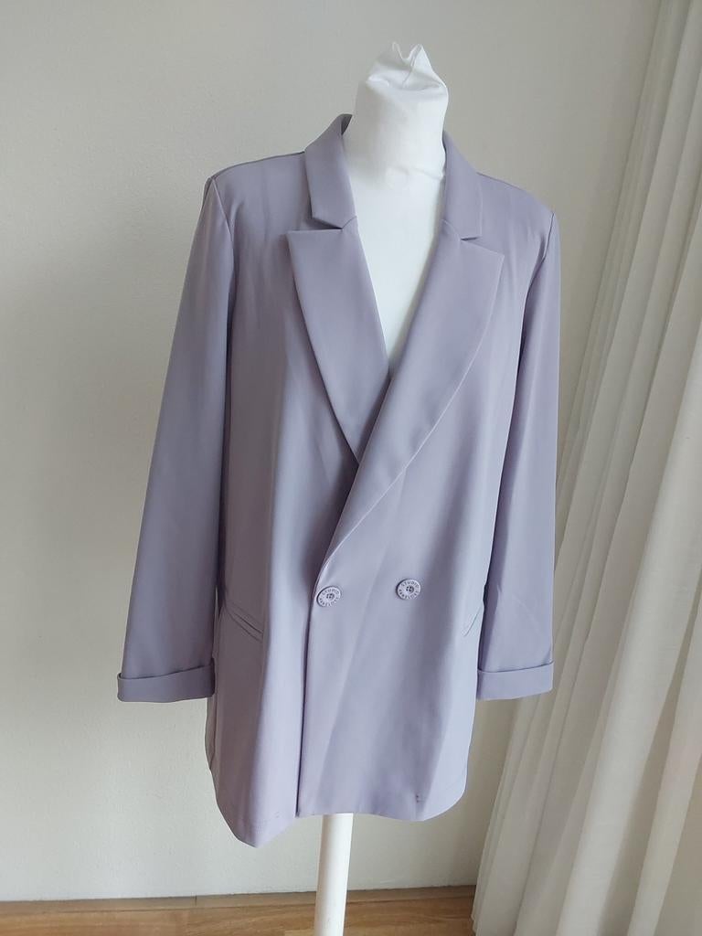 Prachtige lila colbert van Studio Anneloes maat L, travelsto, Maat 38/40 (M), Studio Anneloes, Paars, Ophalen of Verzenden