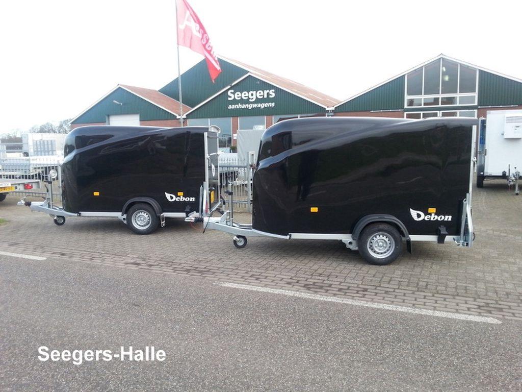 Debon Cargo 1300 Gesloten polyester aanhangwagen, Nieuw