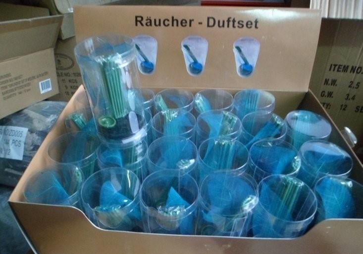 PARTIJ WIEROOK / GEURVERDRIJVER SETJES IN DISPLAY, ., Nieuw, Ophalen of Verzenden, .