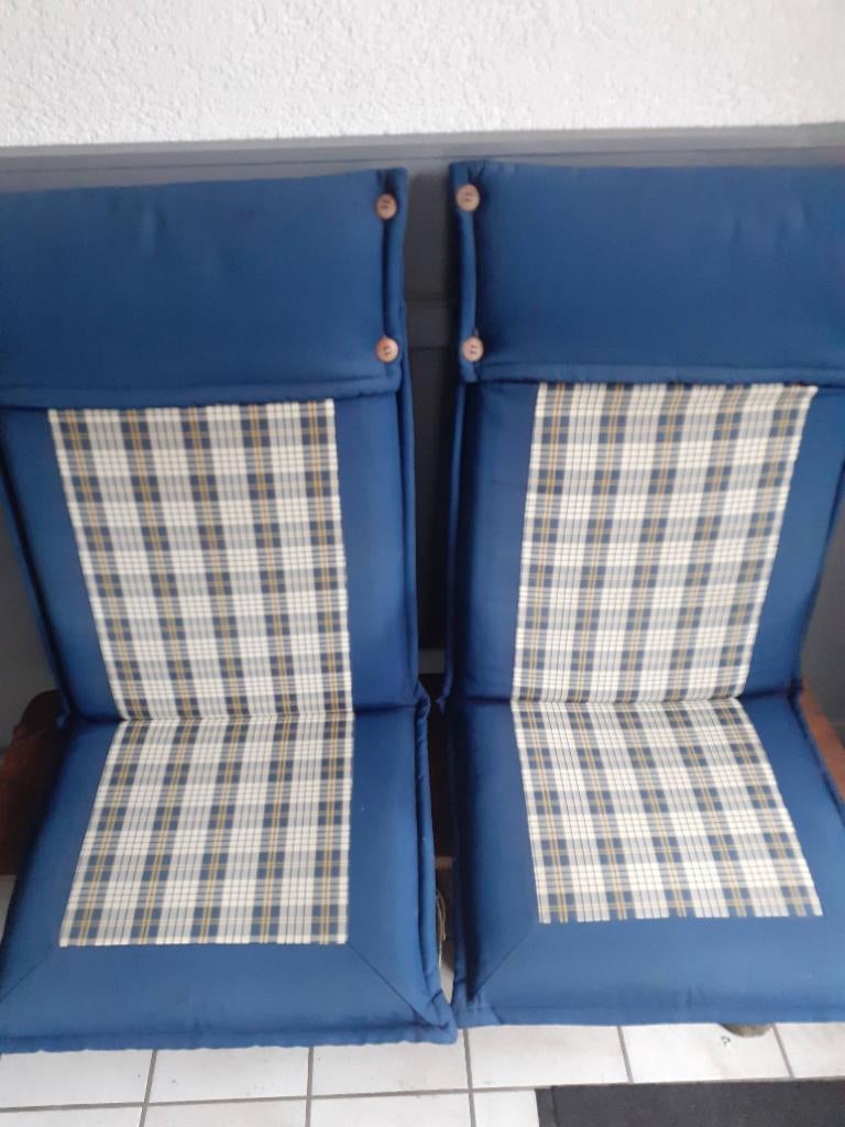 Tuinstoel kussens Garden Green, Tuin en Terras, Tuinstoelen, Ophalen, Gebruikt, Overige materialen