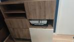 Moderne kast / opbergkast met planken en kastdeuren, Ophalen of Verzenden, 25 tot 50 cm