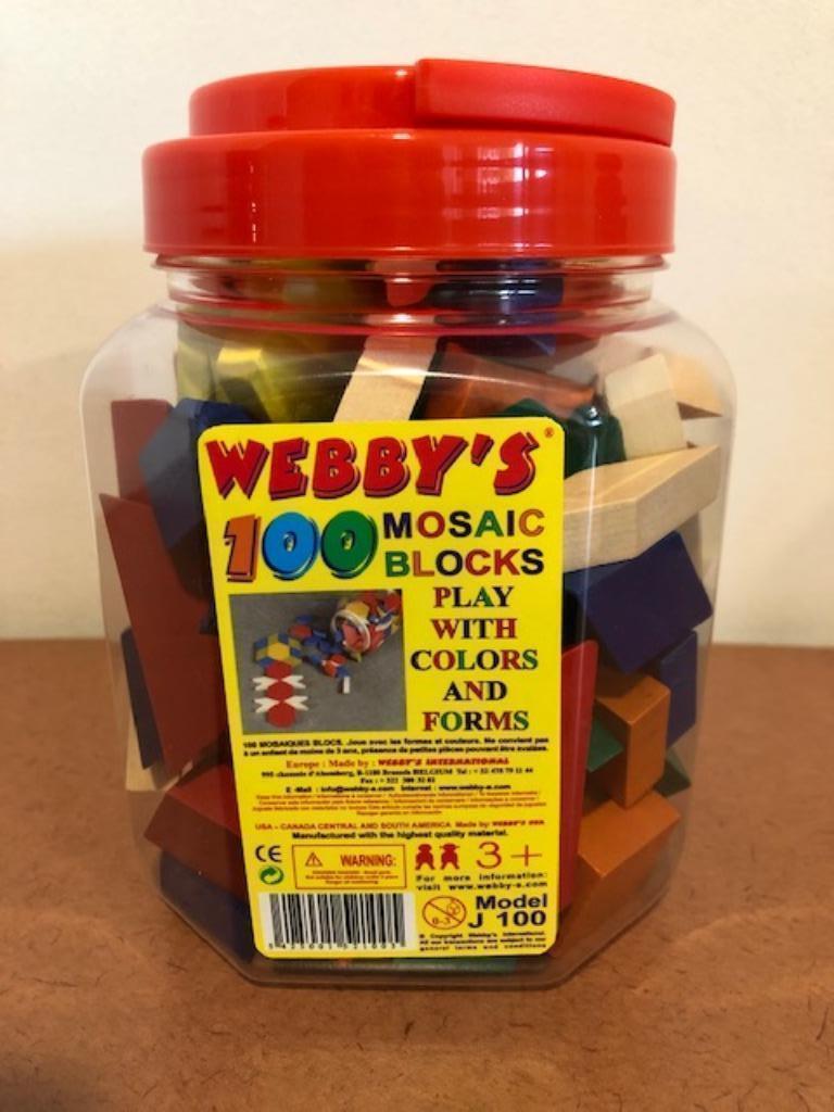 Houten mozaiek 100 stukjes - NIEUW IN VERPAKKING / TON, Kinderen en Baby's, Speelgoed | Houten speelgoed, Ophalen of Verzenden