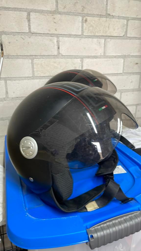 Beon helm maat L, Fietsen en Brommers, Brommerhelmen, Ophalen of Verzenden, Gebruikt, Large