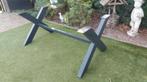 Aluminium onderstel tuintafel kruispoot, Ophalen, Gebruikt