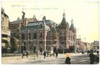 967032 Amsterdam Leidsche Plein Stads Schouwburg 1910 Perfin, Ophalen of Verzenden, Voor 1920, Gelopen, Noord-Holland