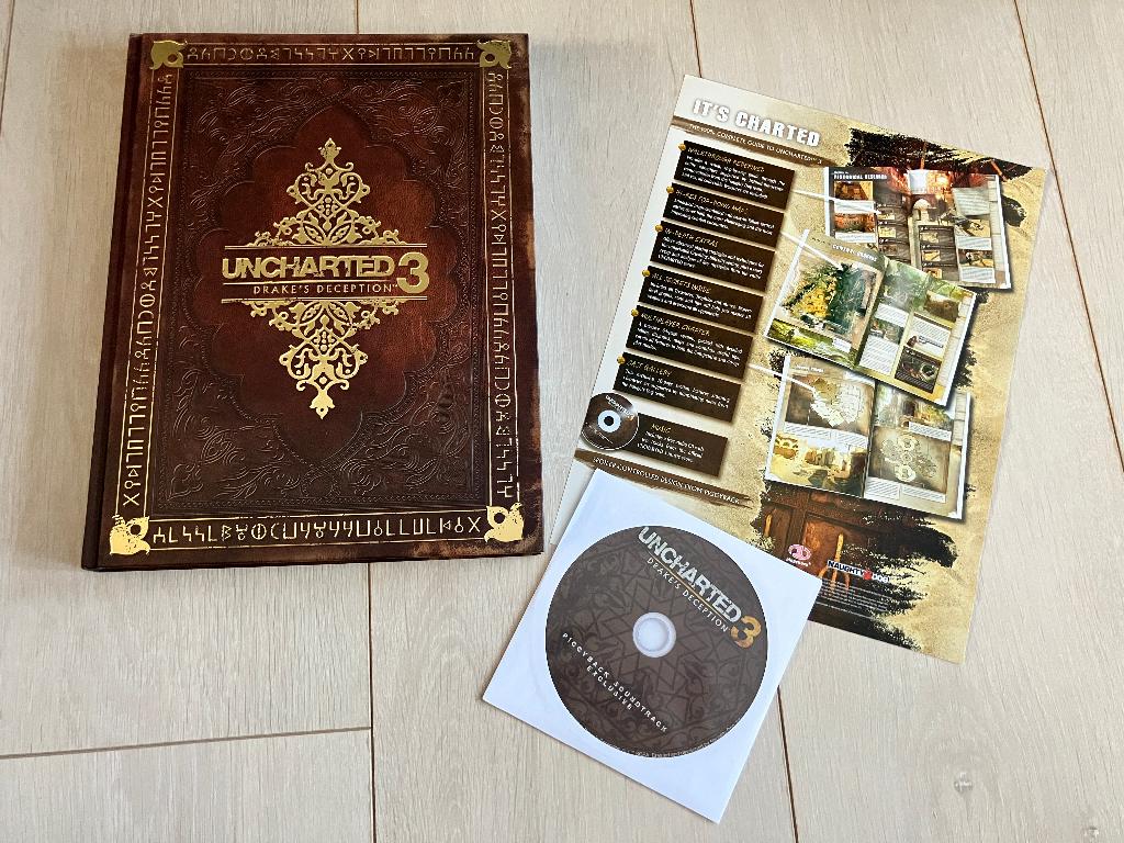 Uncharted 3 Drake's Deception Guide Collector's Edition, Avontuur en Actie, 1 speler, Ophalen of Verzenden, Zo goed als nieuw