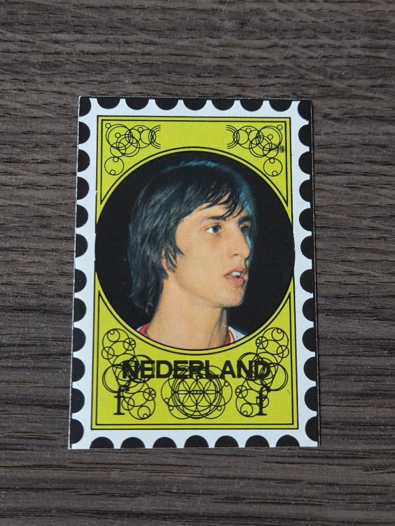 Johan Cruyff vanderhout wereldsterren elftal like panini, Verzamelen, Sportartikelen en Voetbal, Ophalen of Verzenden, Zo goed als nieuw