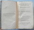 Lexicon manuale latinum, etymologico ordine dispositum. Ab E, Antiek en Kunst, Ophalen of Verzenden