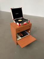 Vintage platenspeler kastje jaren retro, Ophalen, Gebruikt, ., 2de hands
