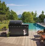 Boretti Luciano Nero Gas Buitenkeuken met Koelkast, Tuin en Terras, Ophalen, Zo goed als nieuw, Gas, Vrijstaand