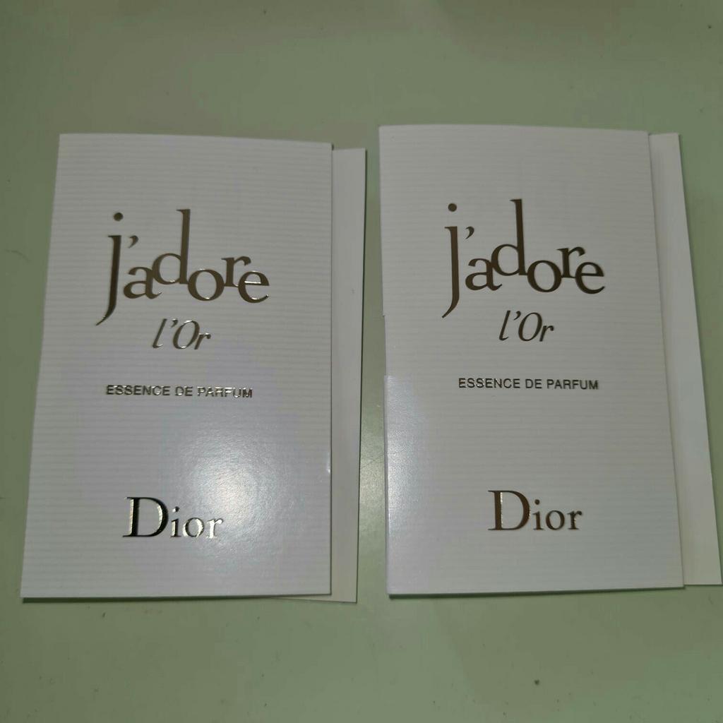 Dior J'adore l'or essence de parfum 2x1ml, Sieraden, Tassen en Uiterlijk, Uiterlijk | Parfum, Ophalen of Verzenden, Nieuw