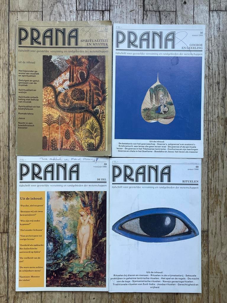 Prana Tijdschrift: Spiritualiteit en Randgebieden (26 stuks), Boeken, Esoterie en Spiritualiteit, Ophalen of Verzenden, Gelezen
