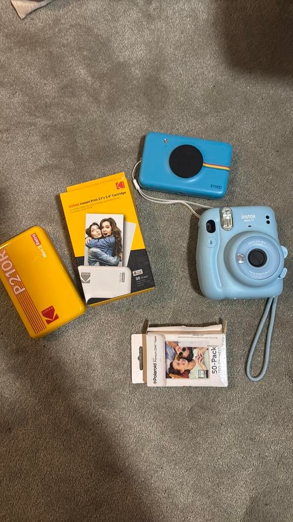 Instax mini 11, Ophalen of Verzenden, Zo goed als nieuw, Polaroid, Kodak
