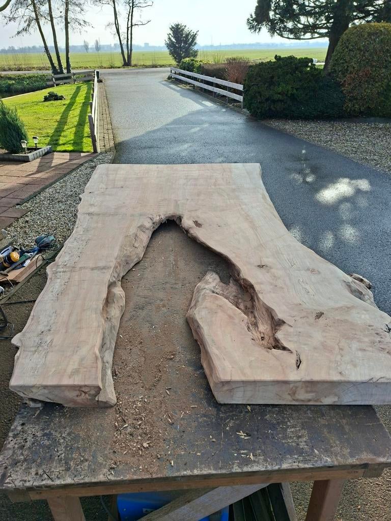 BOOMSTAM TAFELBLADEN EPOXY PROJECT, Ophalen, 50 tot 100 cm, Rechthoekig, Nieuw